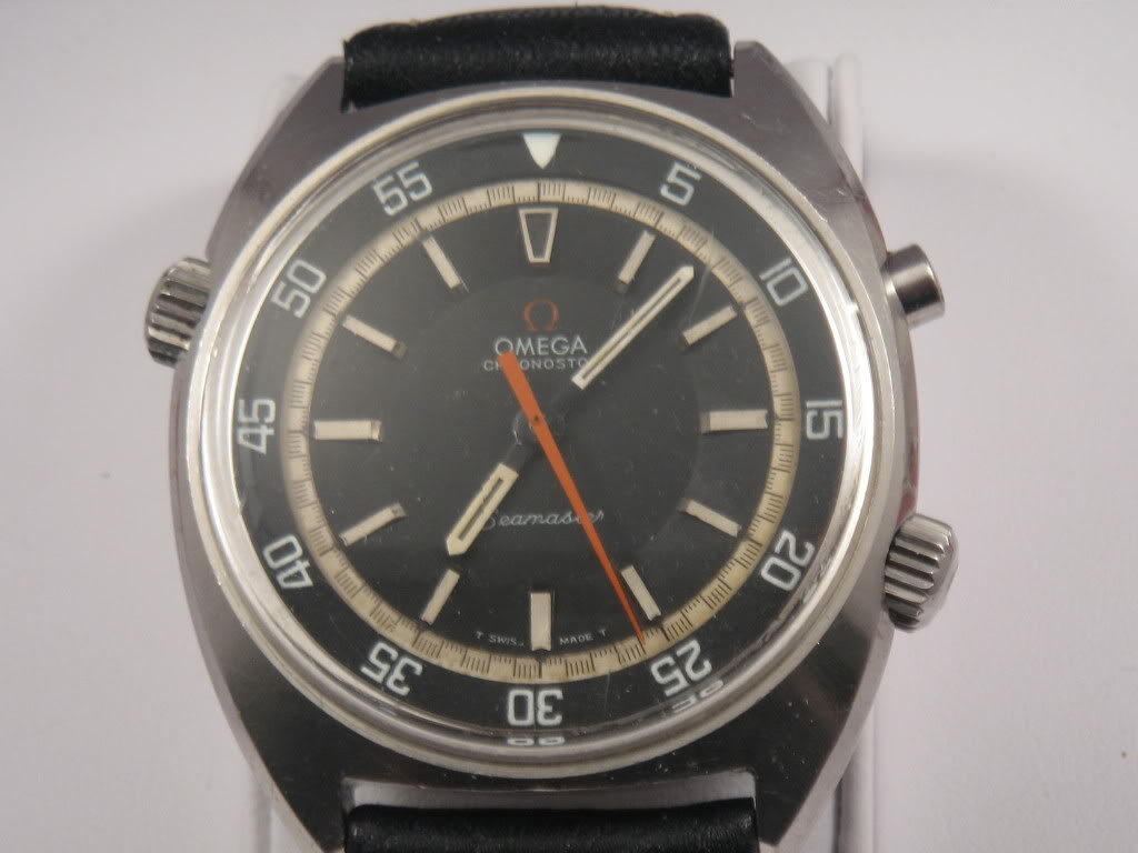 [1966] 145.007 - Omega Seamaster Chronostop, ou comment chronométrer sans chronographe Face